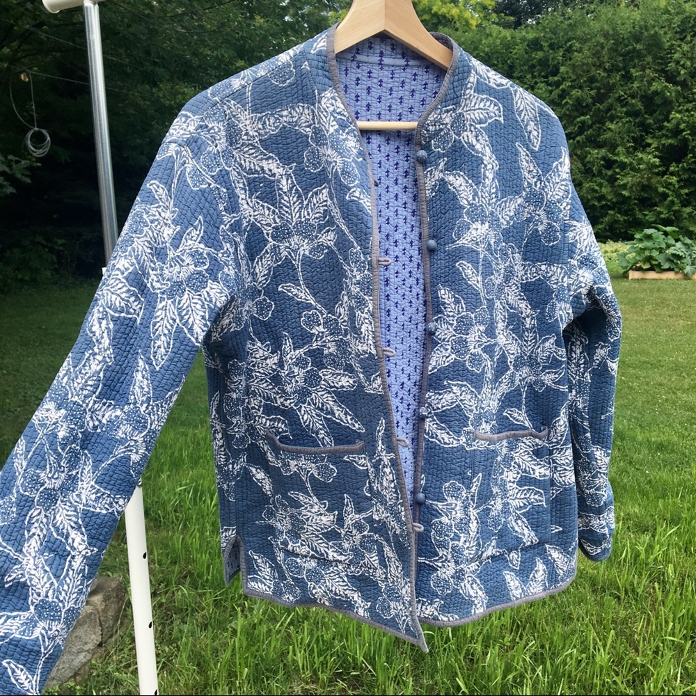 Quilted Reversible Jacket - Picture 2 of 9